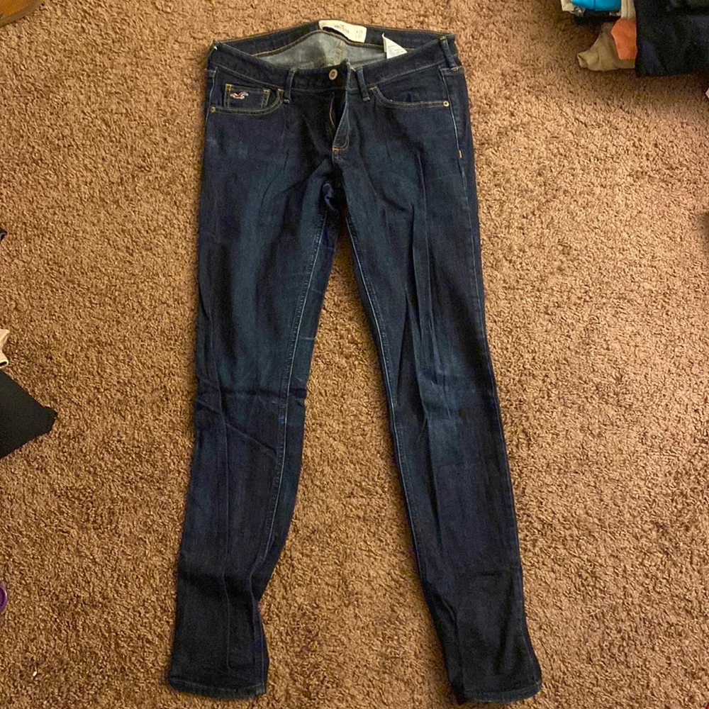 Dark Wash Skinny Hollister Jeans Size 9R